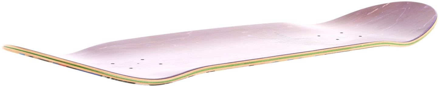 The Heated Wheel Raja Bell Egg Shaped Skateboard Deck 9.6"