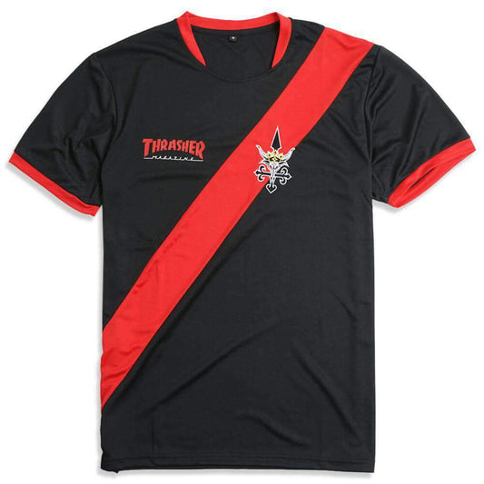 Thrasher Magazine Skategoat Futbol Jersey Shirt ONLY SMALL LEFT
