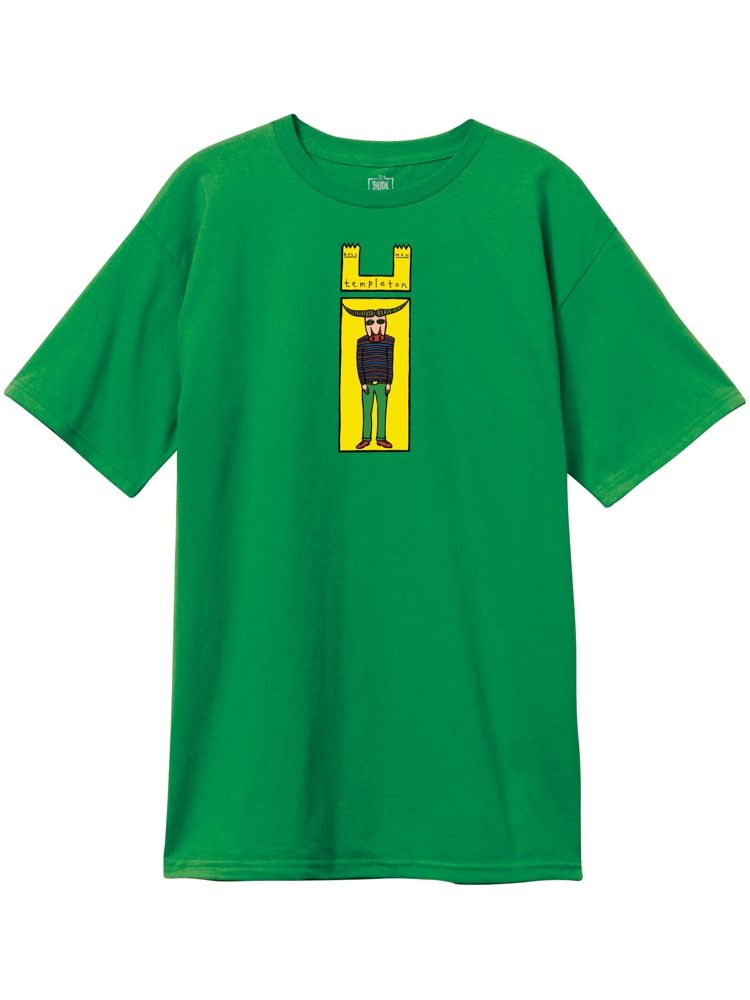 New Deal Templeton Bull Man T-Shirt (Kelly Green)