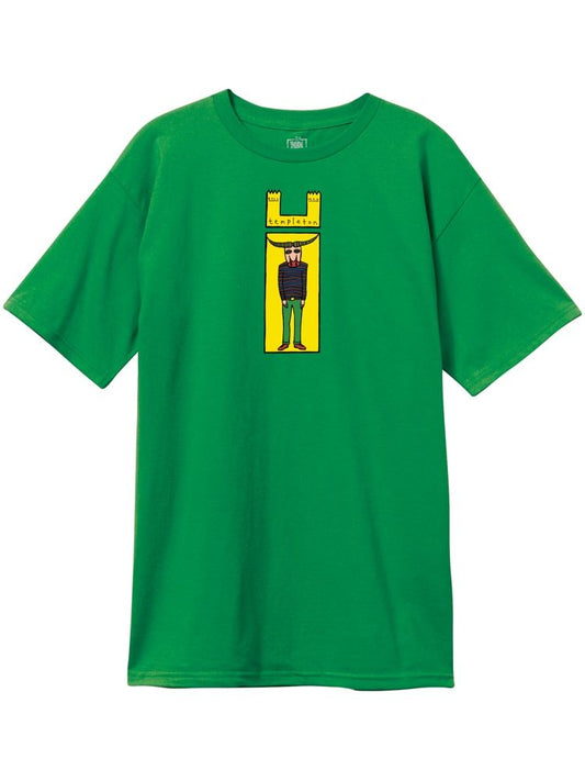 New Deal Templeton Bull Man T-Shirt (Kelly Green)