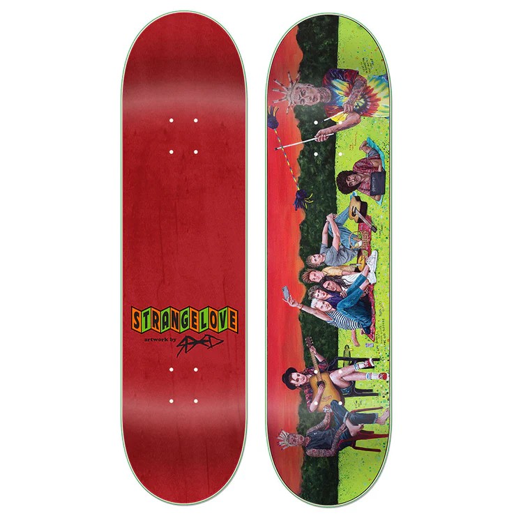 新品 POLITIC 8.25インチ DOW STRANGE WAYS DECK StrangeLove Skateboards Chris Reed / The Boys Are Back / 8.25 Deck