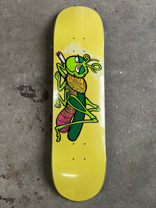 StrangeLove Skateboards Todd Bratrud / Grassbopper / 8.0 Deck (Yellow)